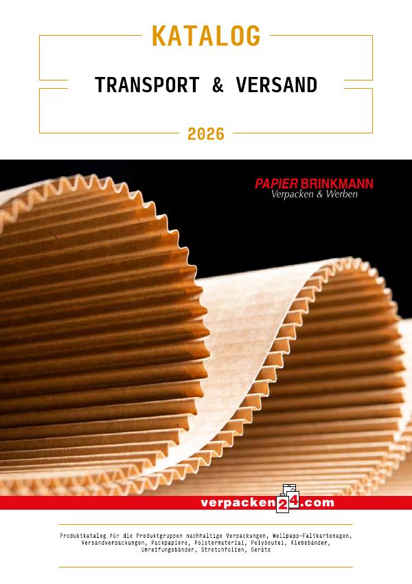Papier Brinkmann - Transport & Versand 2026 Image